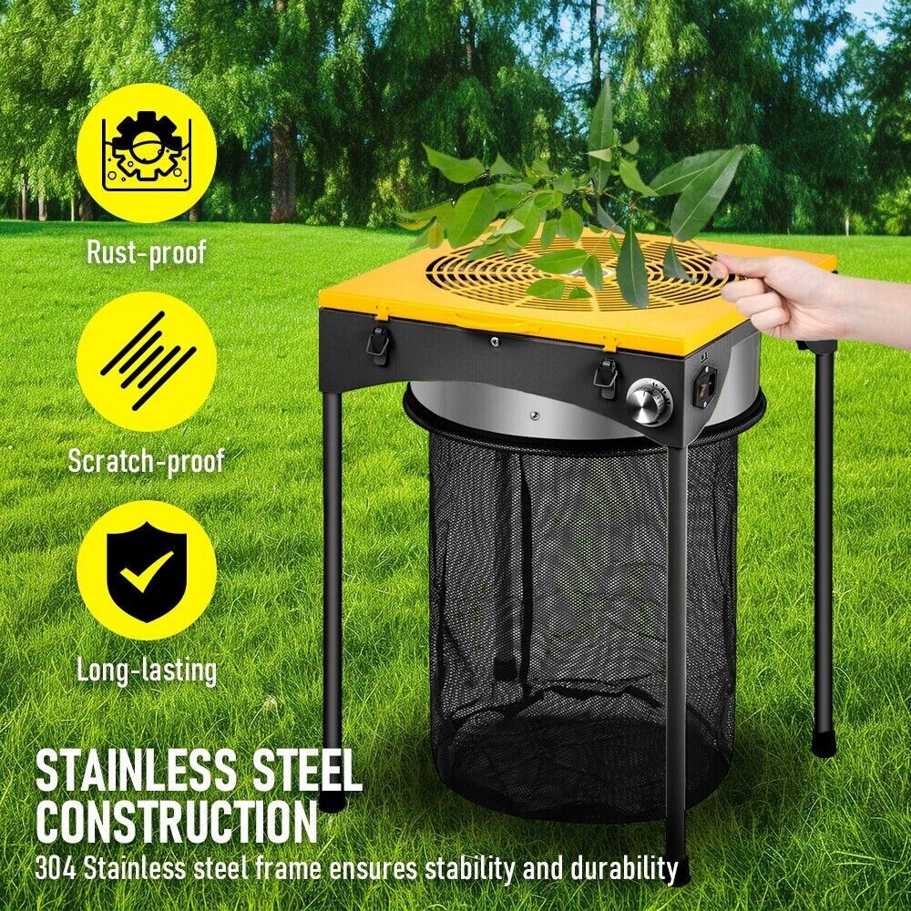 Electric Bud Trimmer 18'' Electric Leaf Trimmer Machine Stainless Sharp Blades