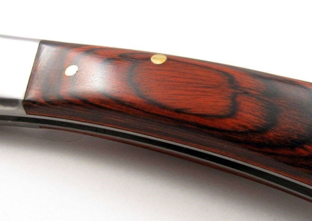 Large Classic 8-3/4" Lockback Folding Knife - Beautiful Rosewood Handles NEW 110