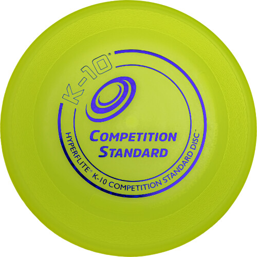 Hyperflite K10 Competition Standard Dog Disc Frisbee Flyer Large 8.75" Assorted