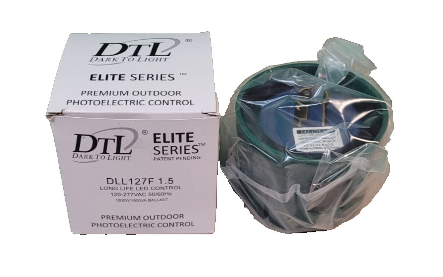 DTL Dark To Light DLL127F 1.5 Elite Series Premium Outdoor Photoelectric Control