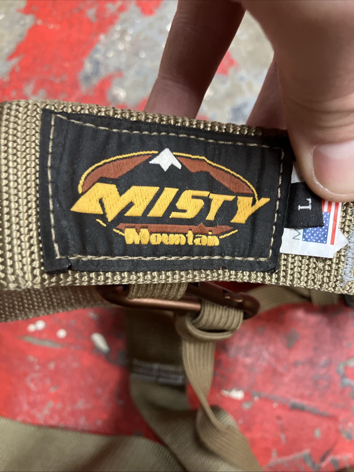 Misty Mountain ISH Assault Belt & Ultralight Leg Loops – LARGE
