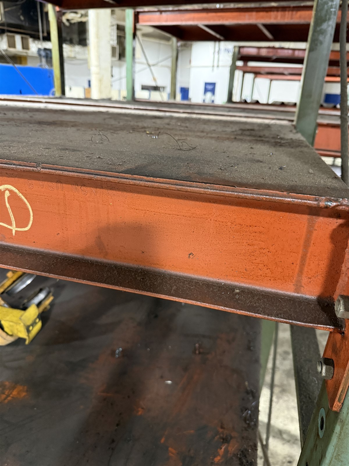 Die Storage Rack 4x10x8 per Section Heavy Duty Construction