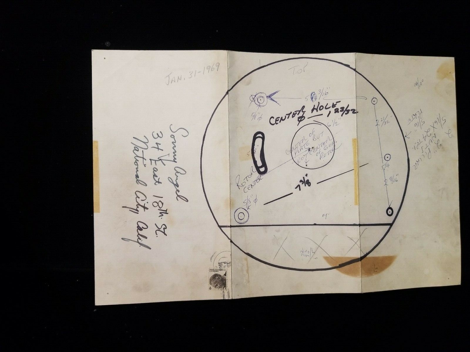 1966 Motorcycle Lions MC TT Racing Framed Poster Rare 1-of-Kind 50-Mile Sign Art