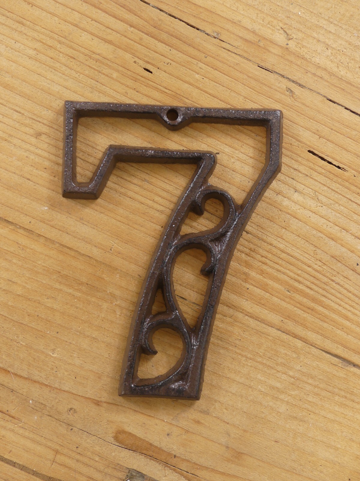 Metal House Numbers Street Address LARGE Rustic Cast Iron Pick #'s from 0-9 #