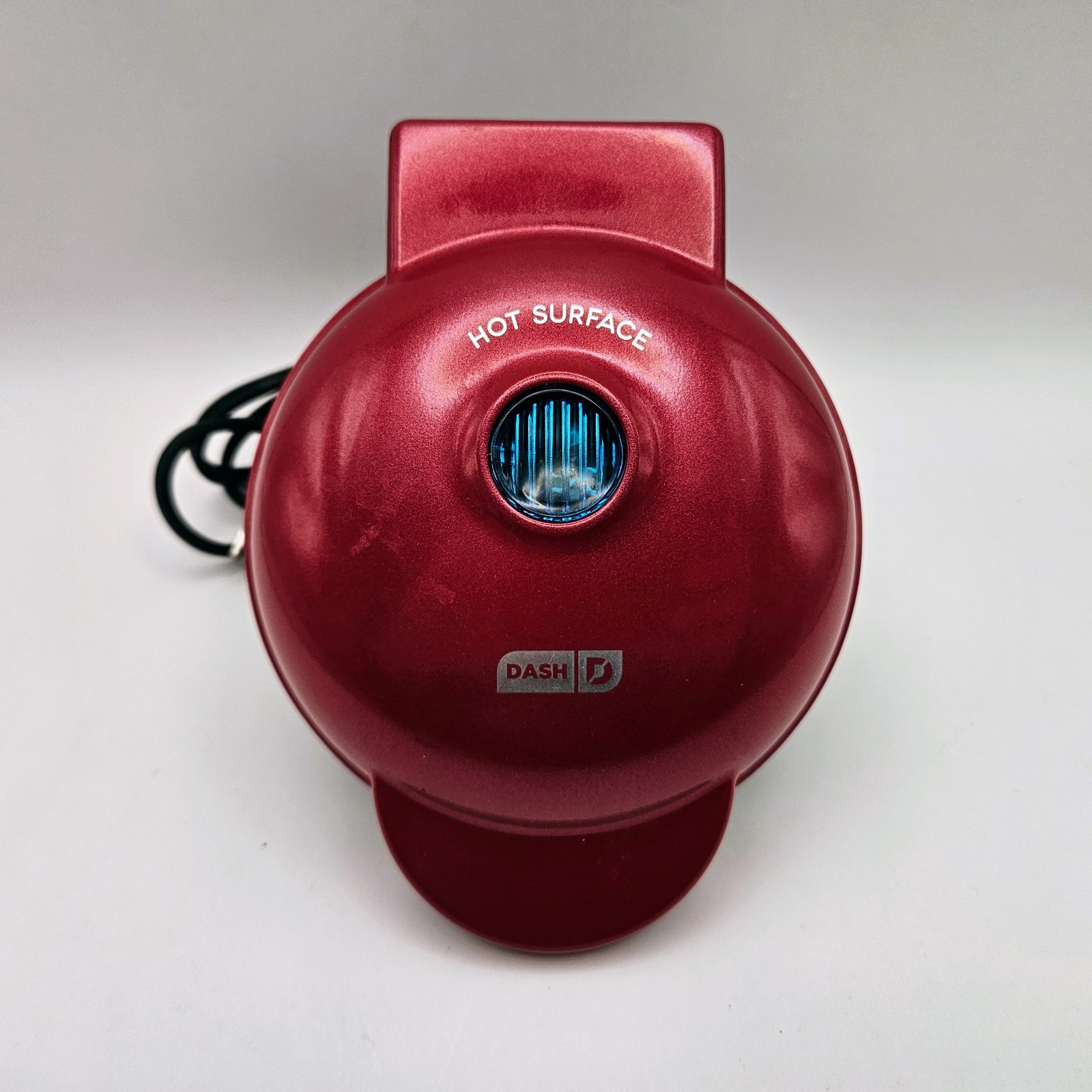 Dash Mini Pizzelle Maker Red Tested Working Model DMP001MR 350W