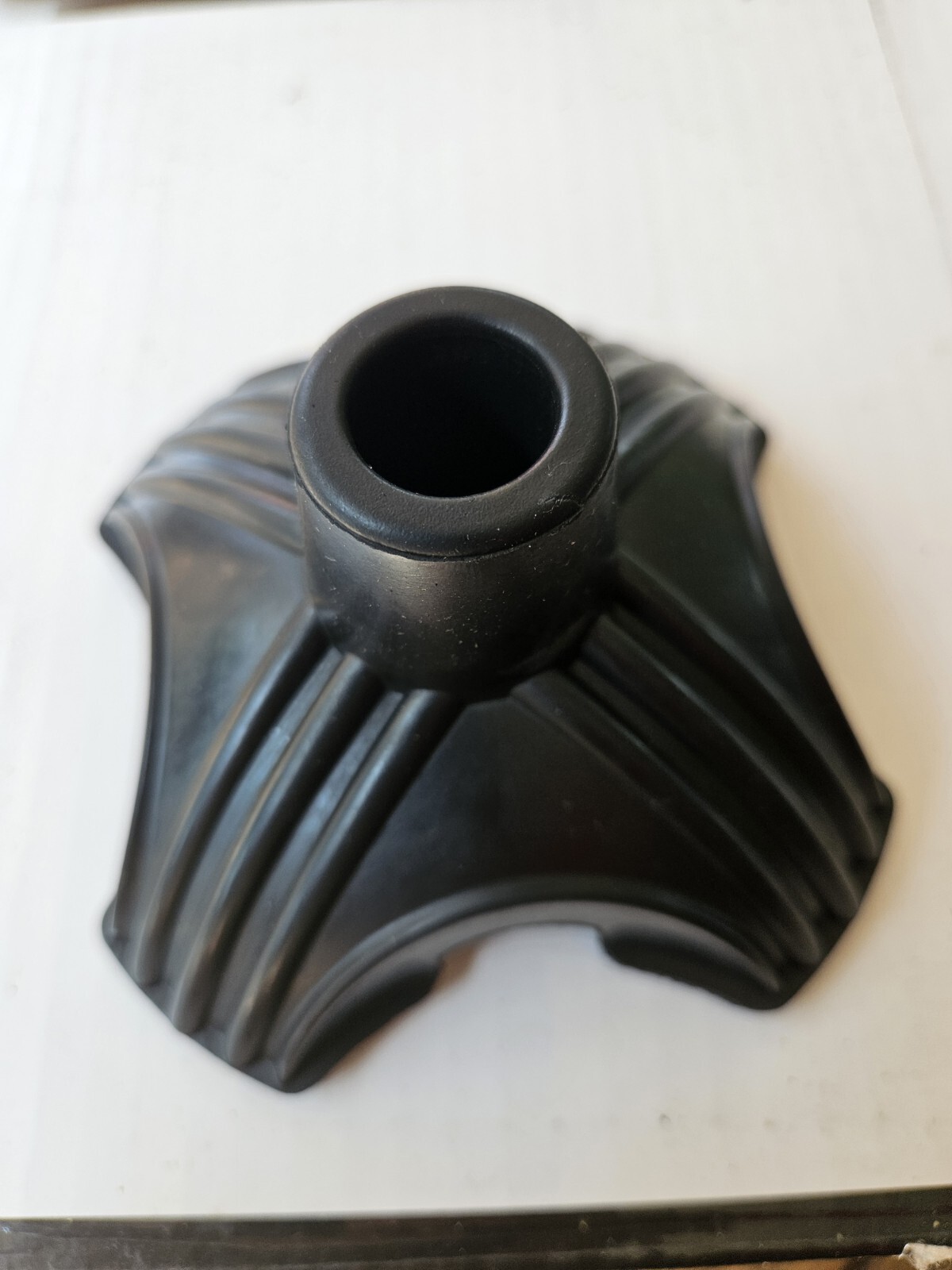 Supre Gear Cane Tip/Self Standing Quad Base Canes-4 Prong 3/4 Inch Hole