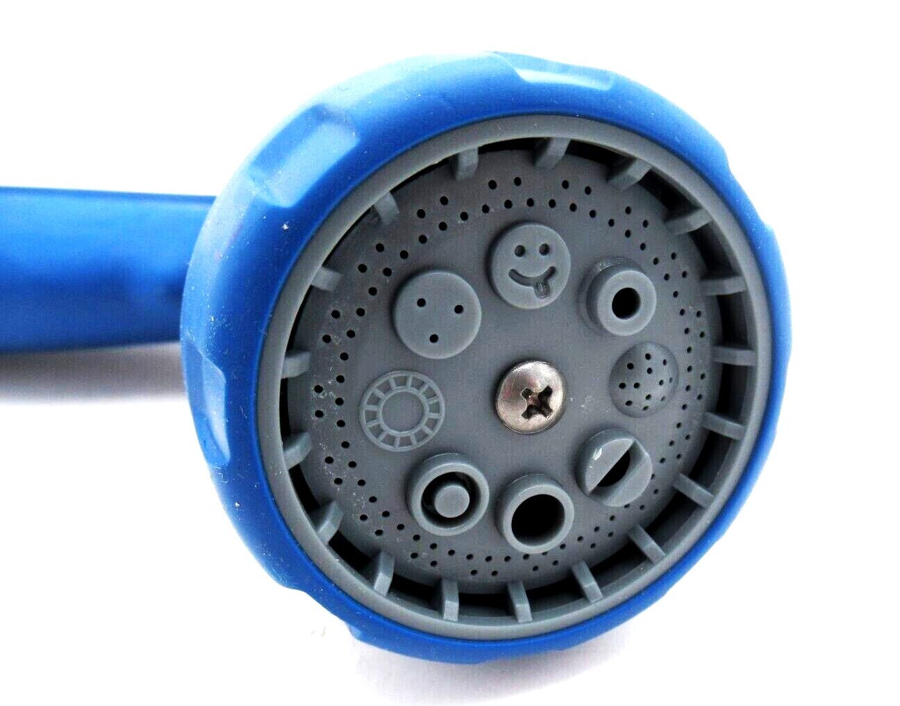 Melnor Blue Heavy Duty Garden Water Hose Spray Nozzle 8-Pattern Thumb Control