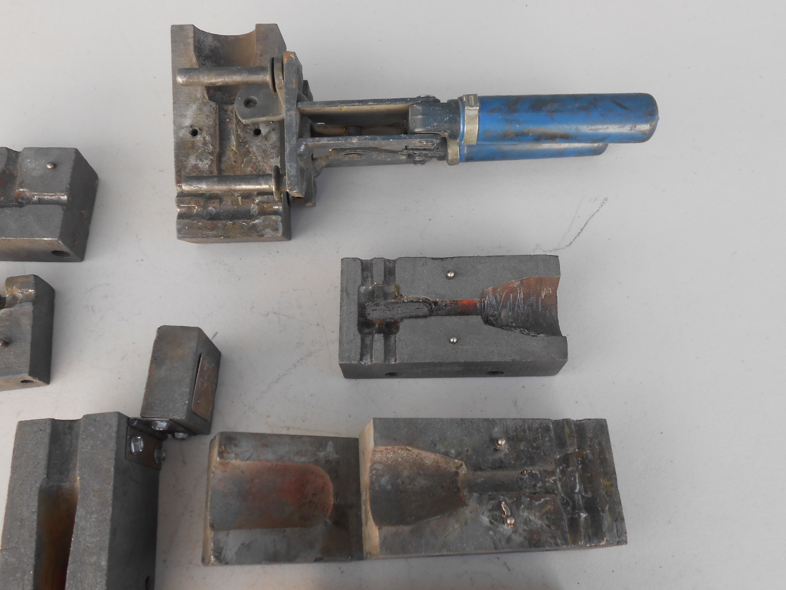 Huge Lot of ERICO CADWELD MOLDS Handles Starters Parts Only