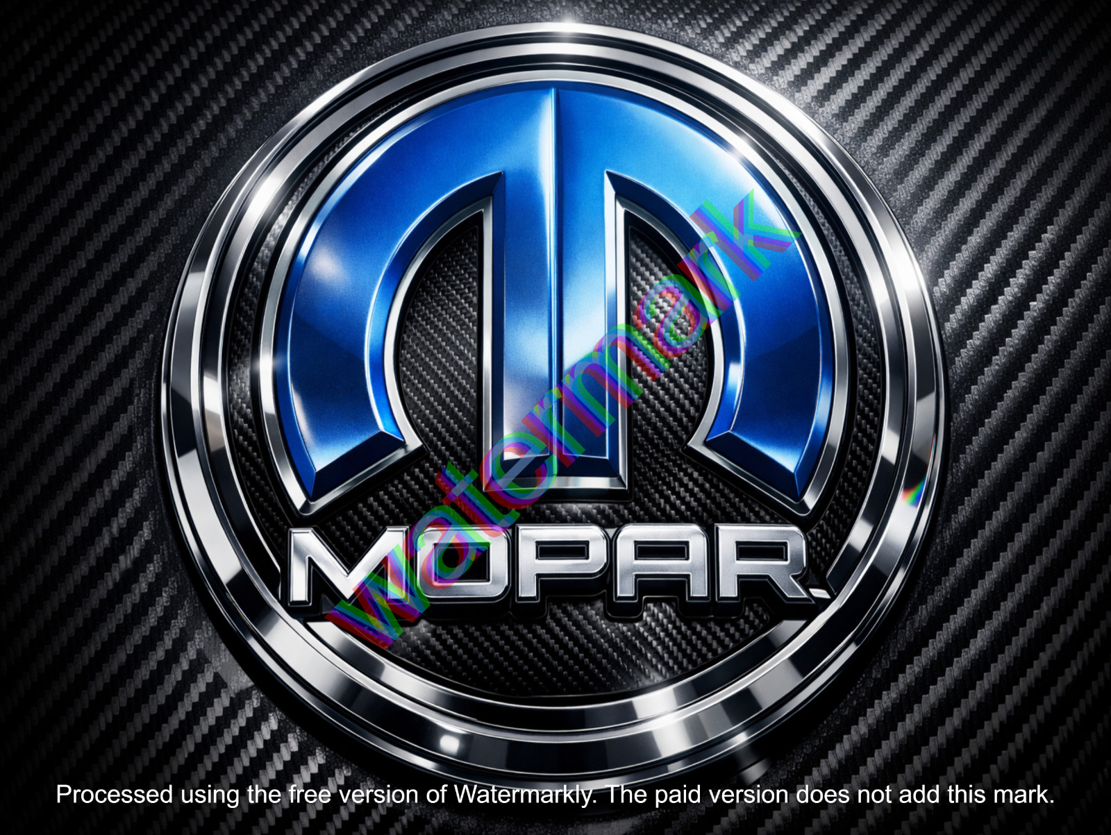 Mopar 1 Metal Sign 9" x 12" or 12" x 16"