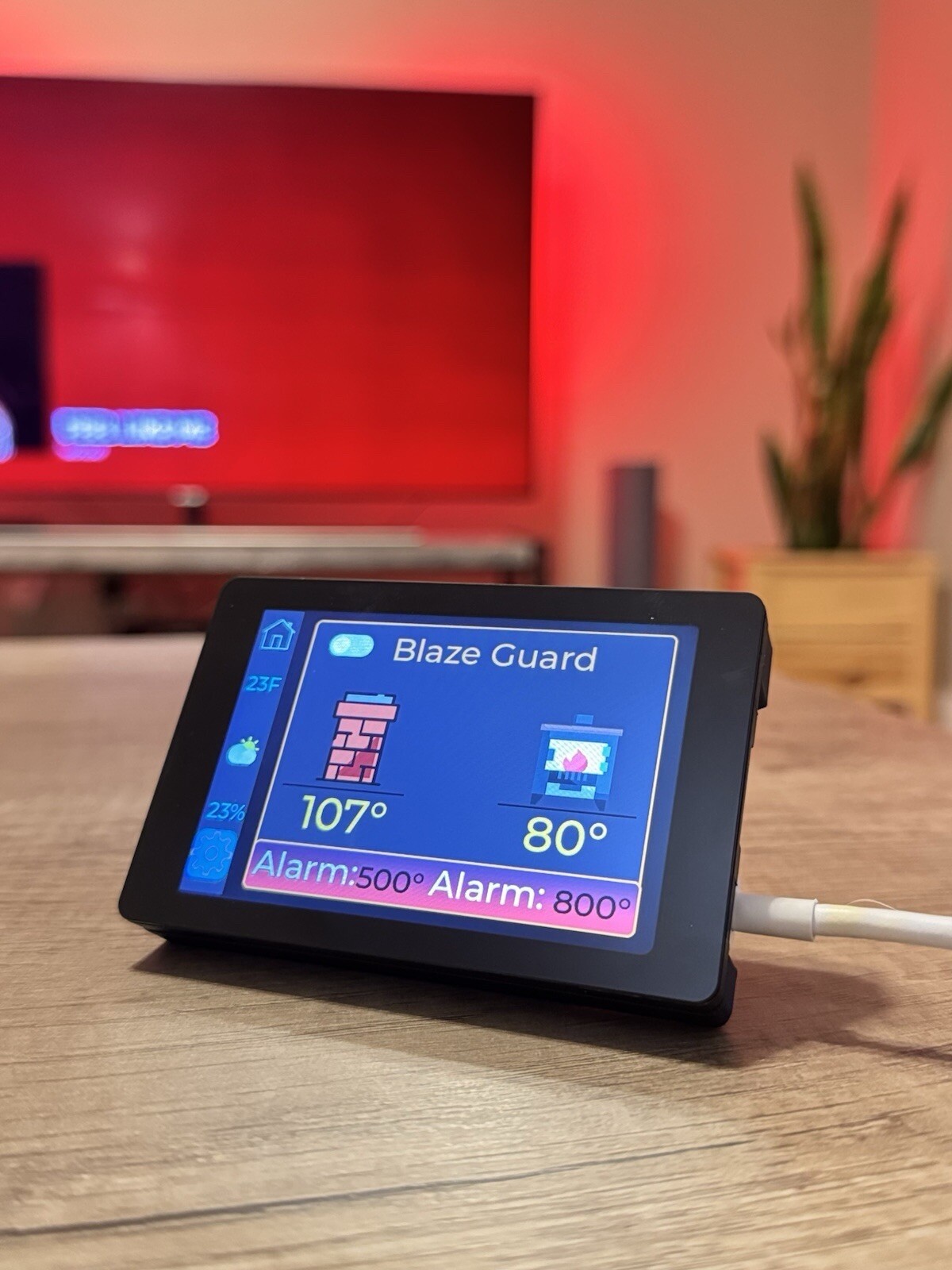 Blaze Guard - Chimney and Stove Monitoring System - Monitor Chimney Temperatures