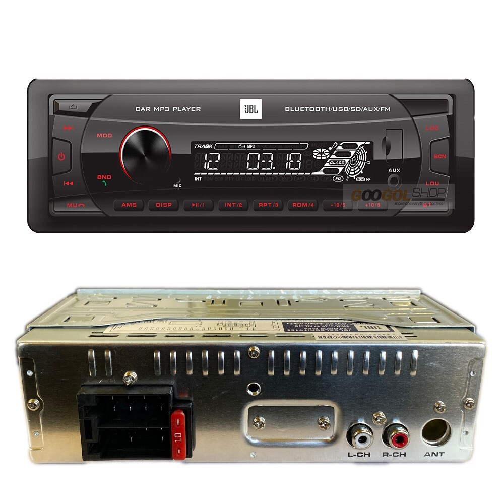 JBL Bluetooth MP3/AM/FM Radio (No CD) Car Stereo for 1992-1996 F-150 Pickup