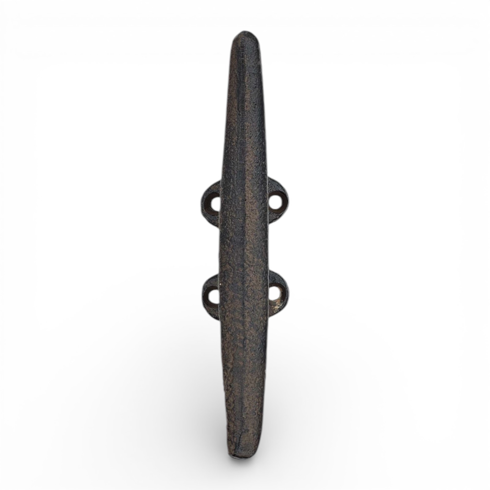 Cleat Boat Hook Handle Cast Iron Ship Dock Nautical Decor Rustic Finish 5 inch