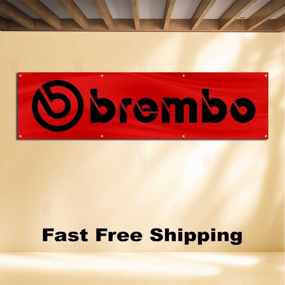 BREMBO 2'X8' BANNER FLAG