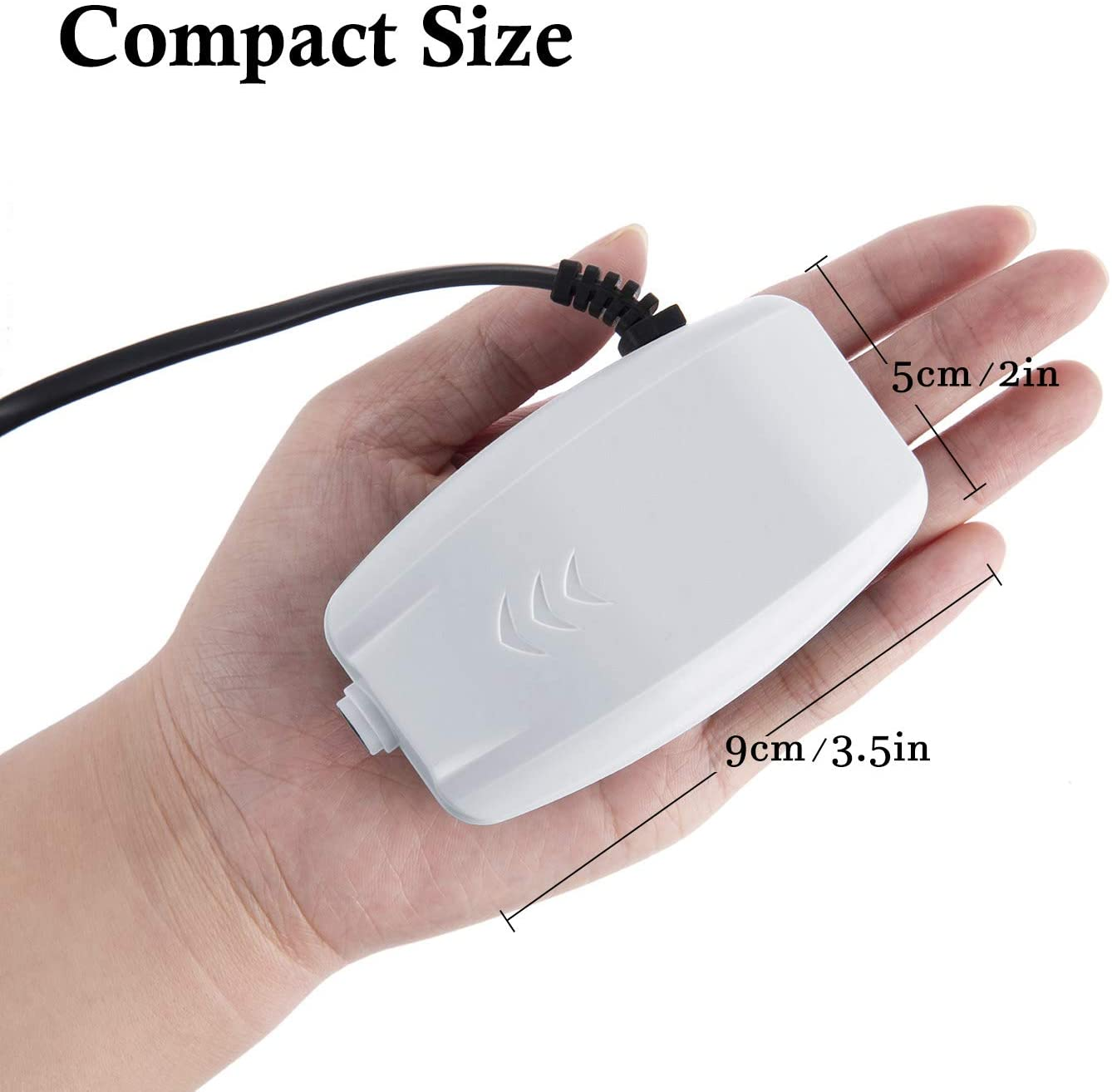 Adjustable Silent Air Pump for Aquarium Fish Tank Electric Oxygen Pump