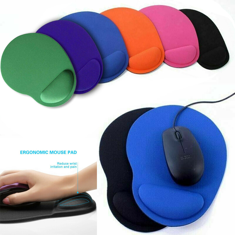 Ergonomic Comfort Mouse Pad Mat Wrist Rest Support Non-Slip Computer Laptop PC