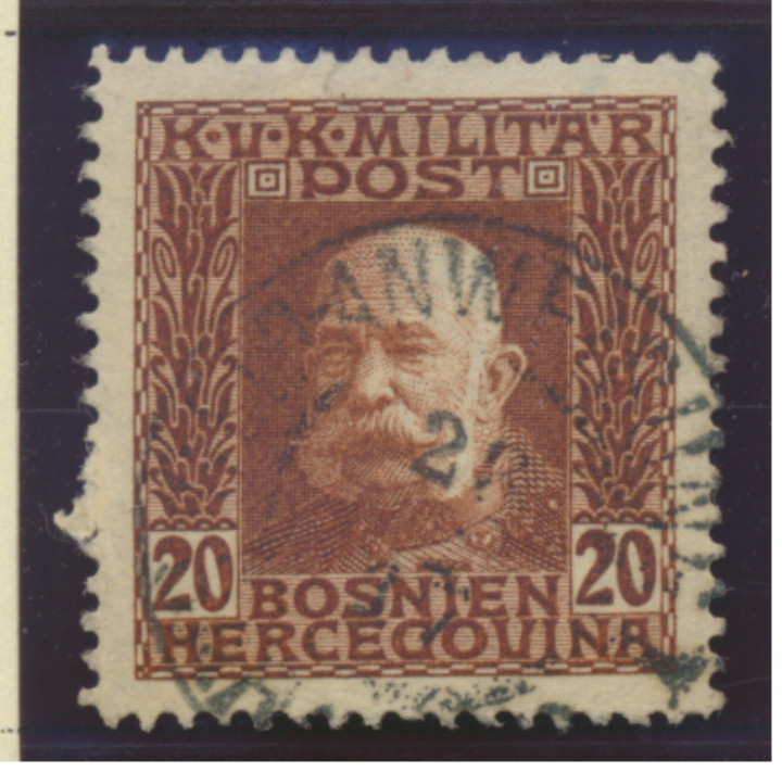 Bosnia and Herzegovina Stamps Scott #68//72, Used, 3 Different, Scans of All