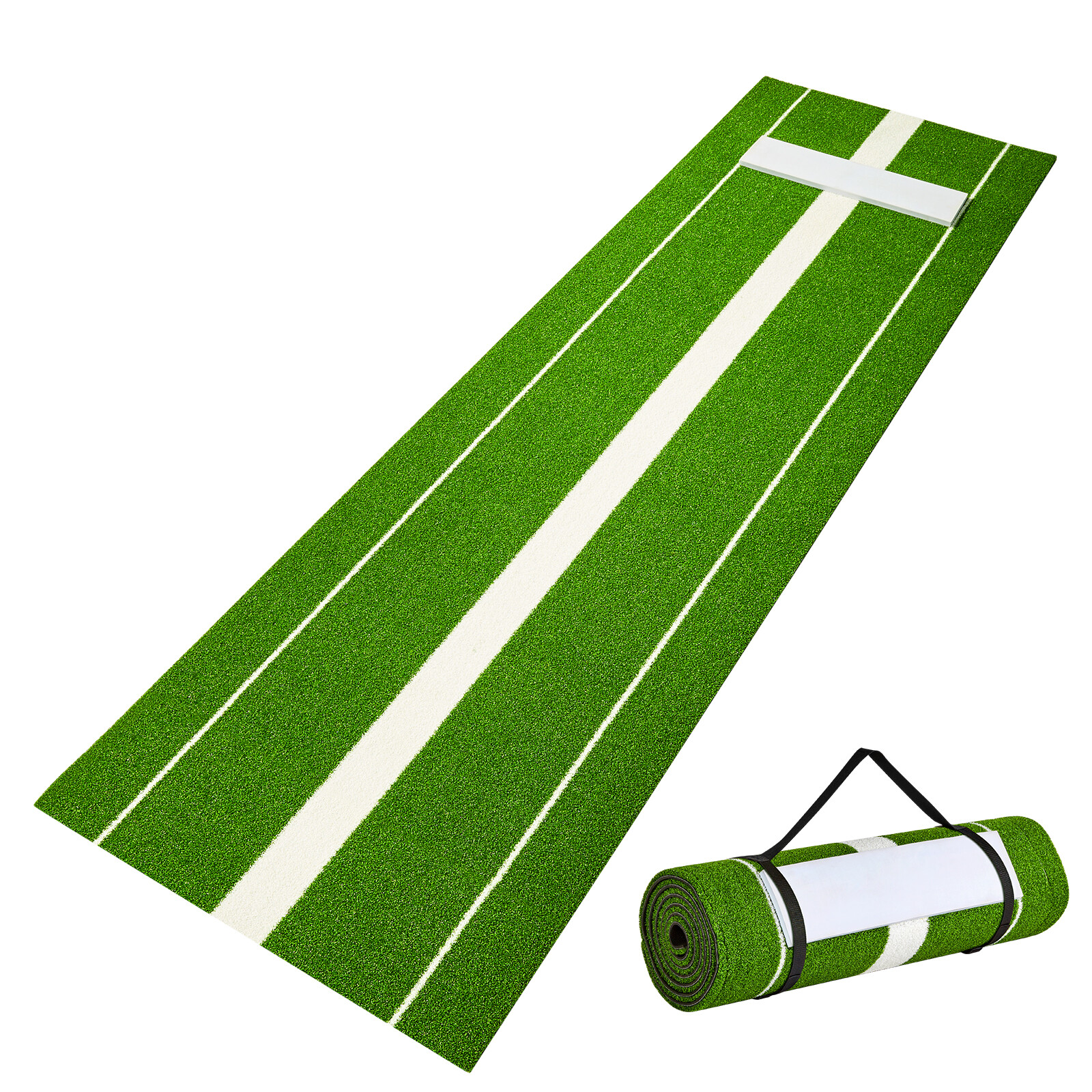 VEVOR 10'x3' Softball Pitching Rubber Mat Indoor Outdoor Mound Training Aid