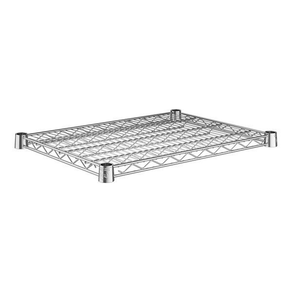 (2 Pack) Chrome Commercial Wire Shelving Sections 18" Depth 8 Sizes  NSF Rated