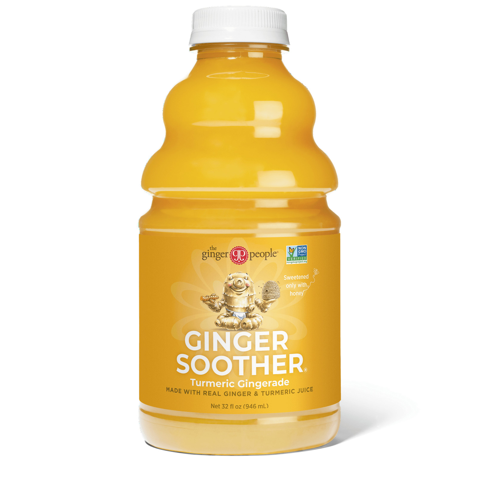 (2 pack)The Ginger People-Ginger soother Juice drink With Turmeric-32 fl oz