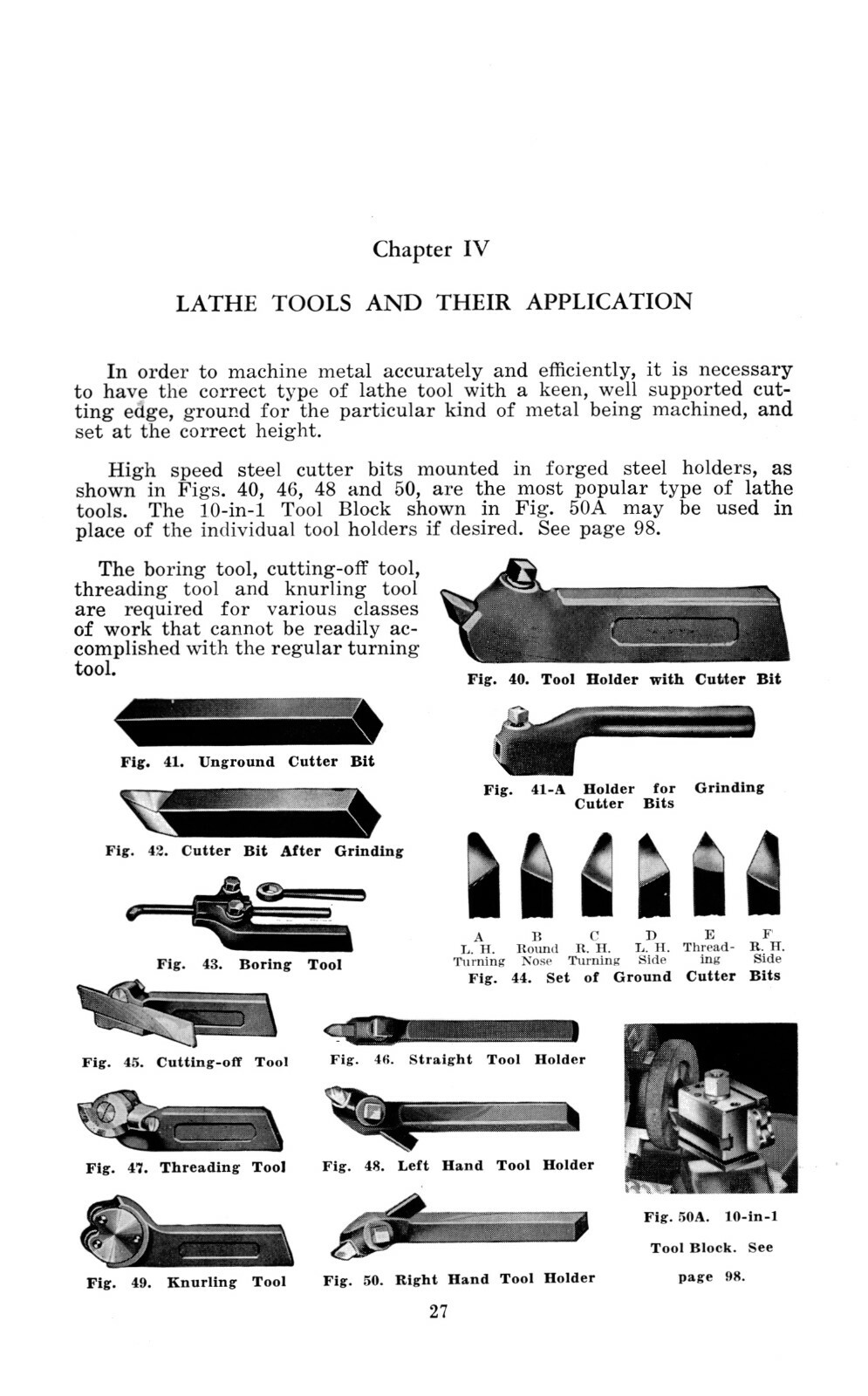 Southbend 10", 13", 14-1/2" 16" & 16-24" Lathe Operation & Parts Manual #1888