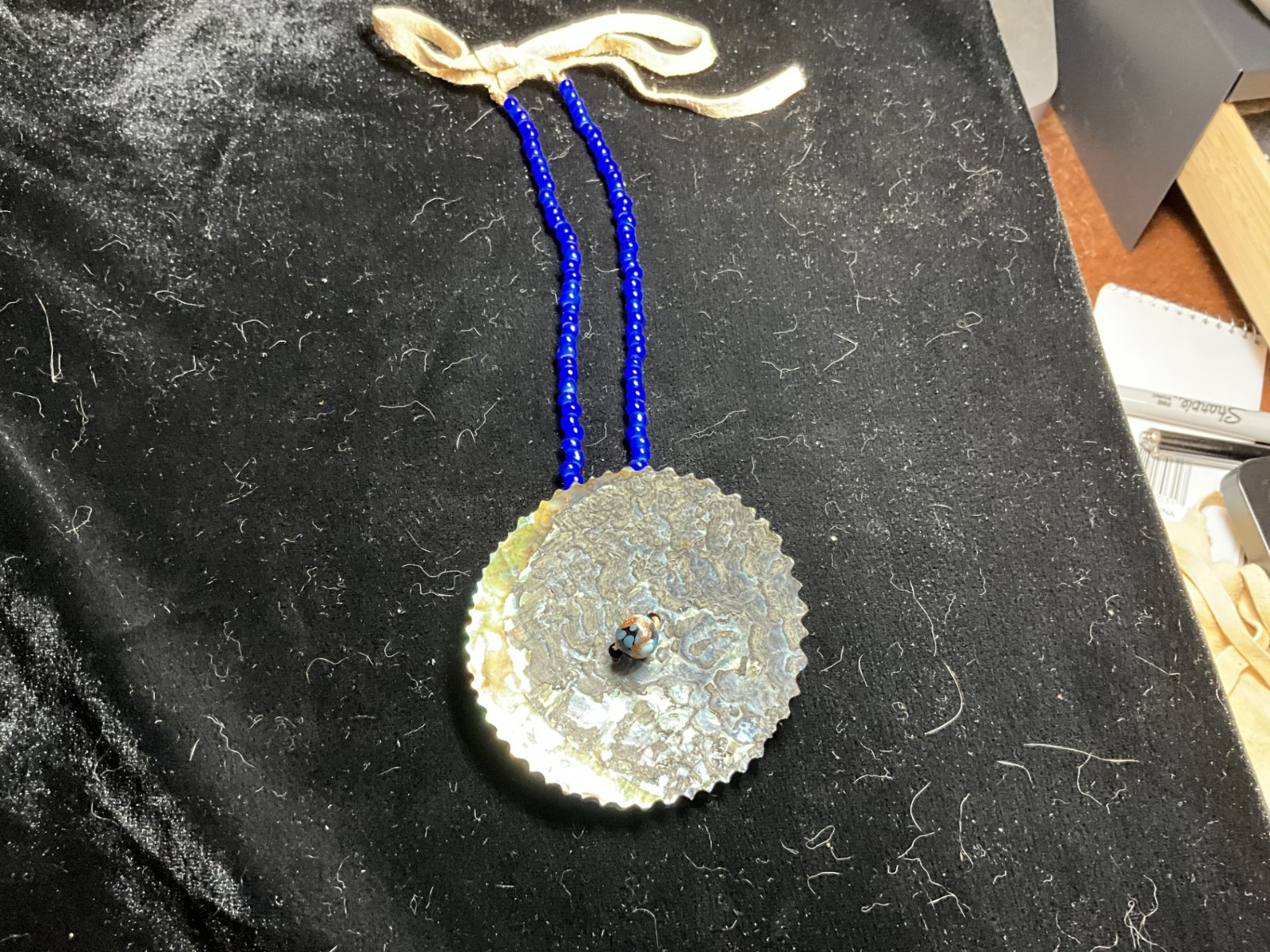 Abalone Choker Necklace