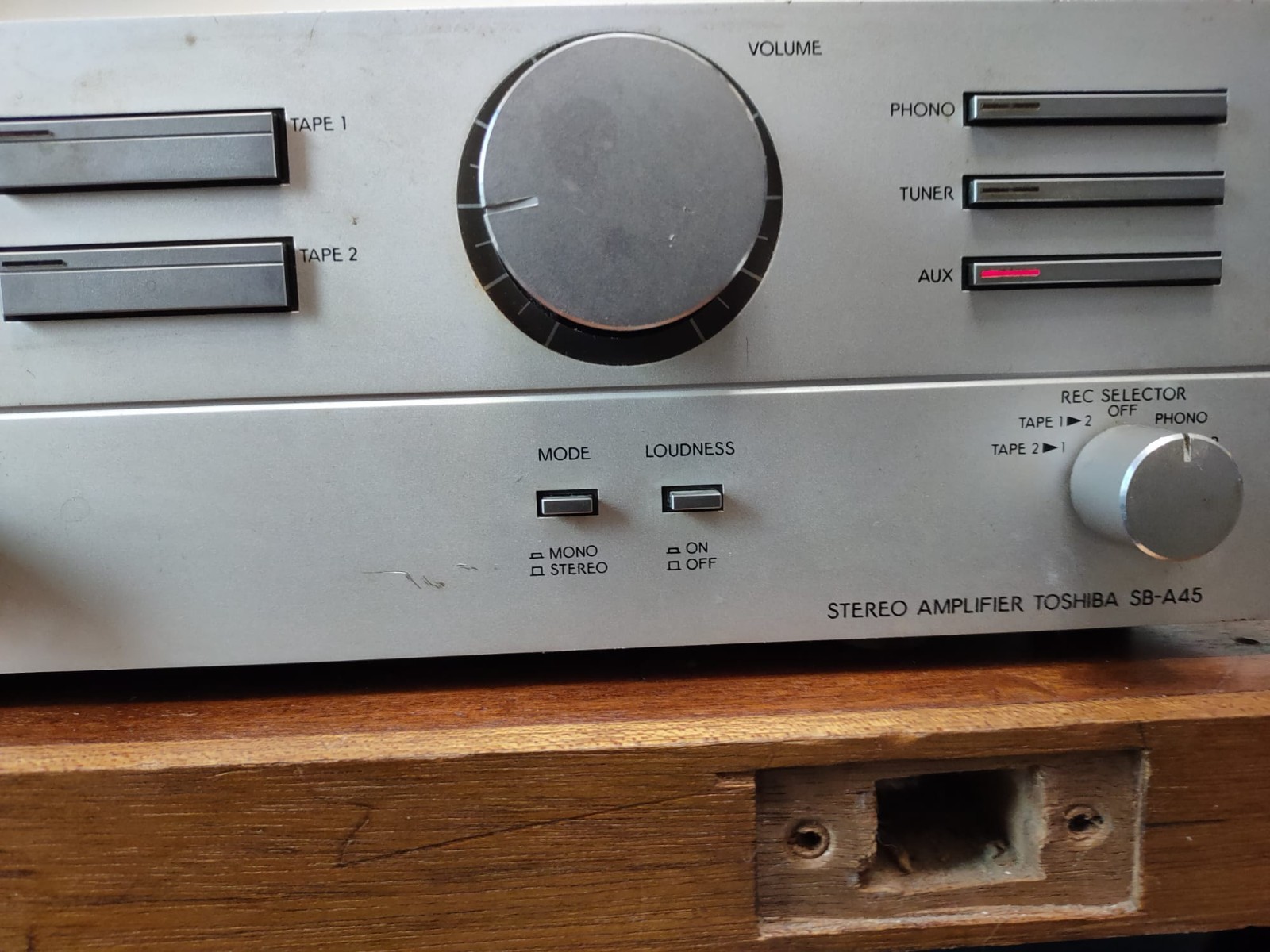 Aurex (Toshiba High End) SB-A45 Integrated HiFi Amplifier 40w + 40w