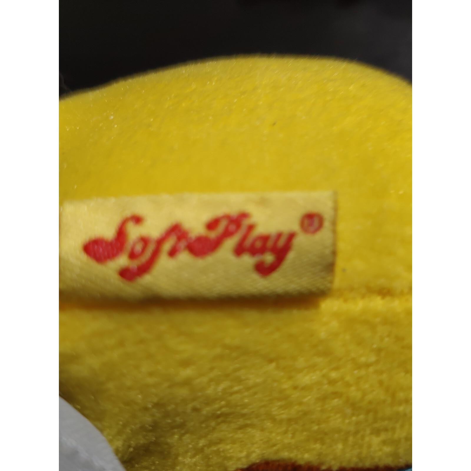 Soft Play Train Book All Aboard Train Rattle Plush Soft Cloth Toy Stuffed 9"