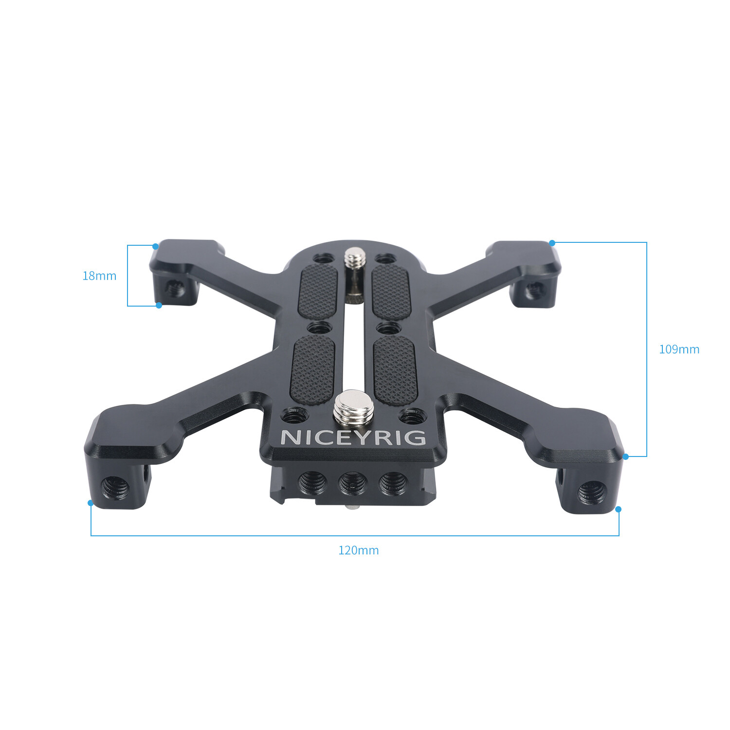 NICEYRIG Arca Tripod Swiss Quick Release Plate Baseplate Support For DSLR Camera