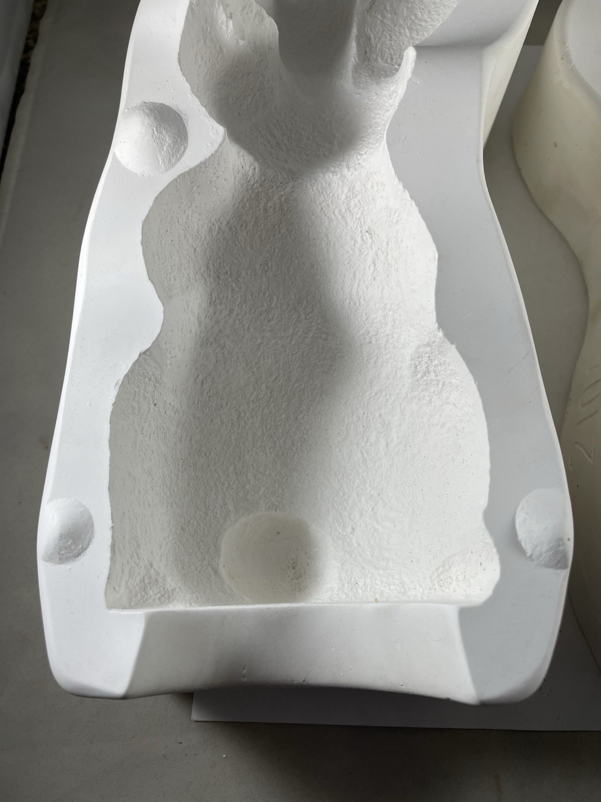 Nowell’s Inc 1996 Ceramic Slip Mold Bunny Rabbit NM-2105