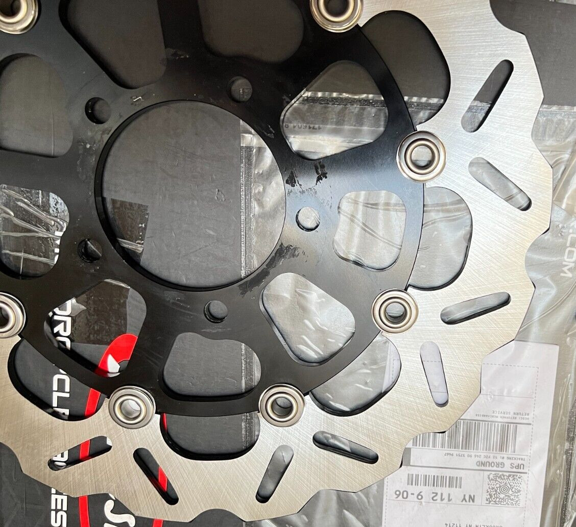 Front Brake Rotors For Kawasaki Ninja ZX6R 2013-2024 ZX10R 2008-2015 Z1000 14-21