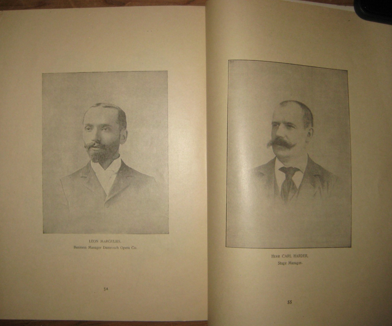 Souvenir Season Of Wagner Opera In German 1895-96, by Damrosch Opera Co.