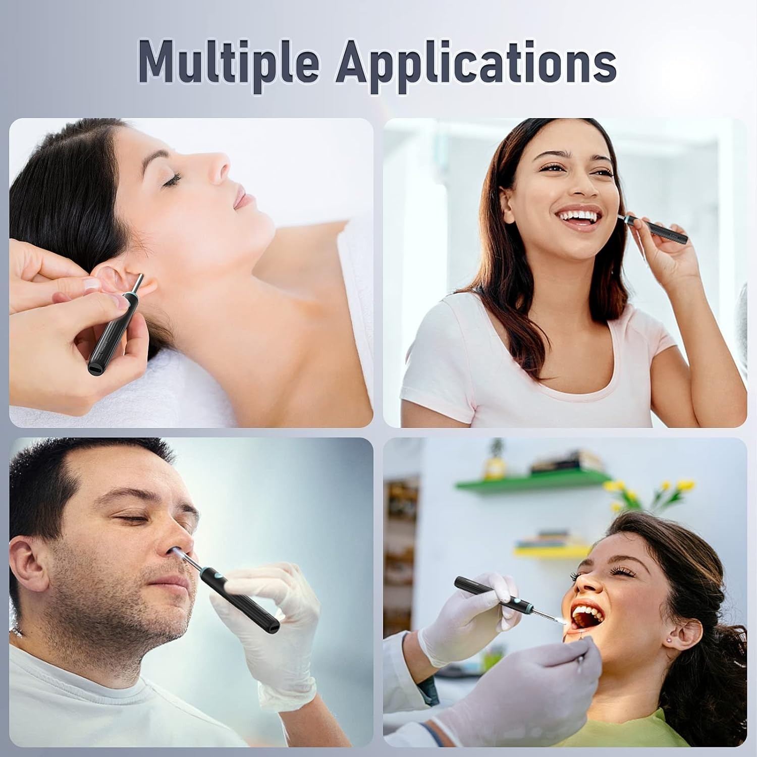 Ear Wax Removal Camera Ultra-HD Ear Wax Remover Tool, Ear Cleaner Washer kits