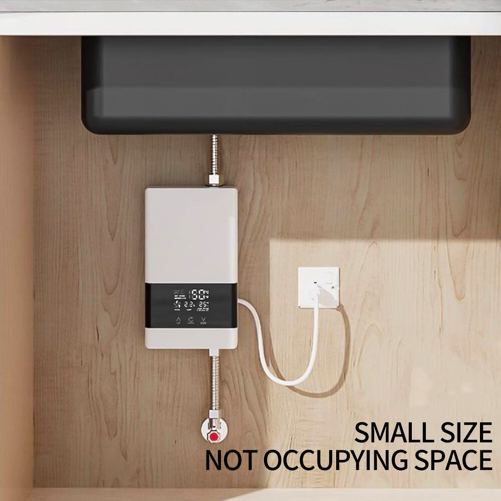 Instant Electric Tankless Hot Water Heater On Demand Whole House 110V 3000W