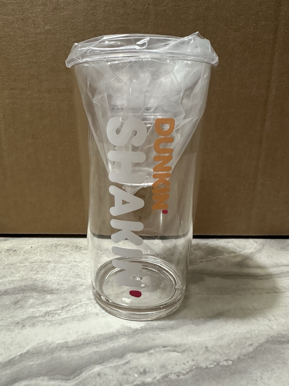 ✅SABRINA CARPENTER Dunkin Donuts Shakin' Espresso Shaker In Hand