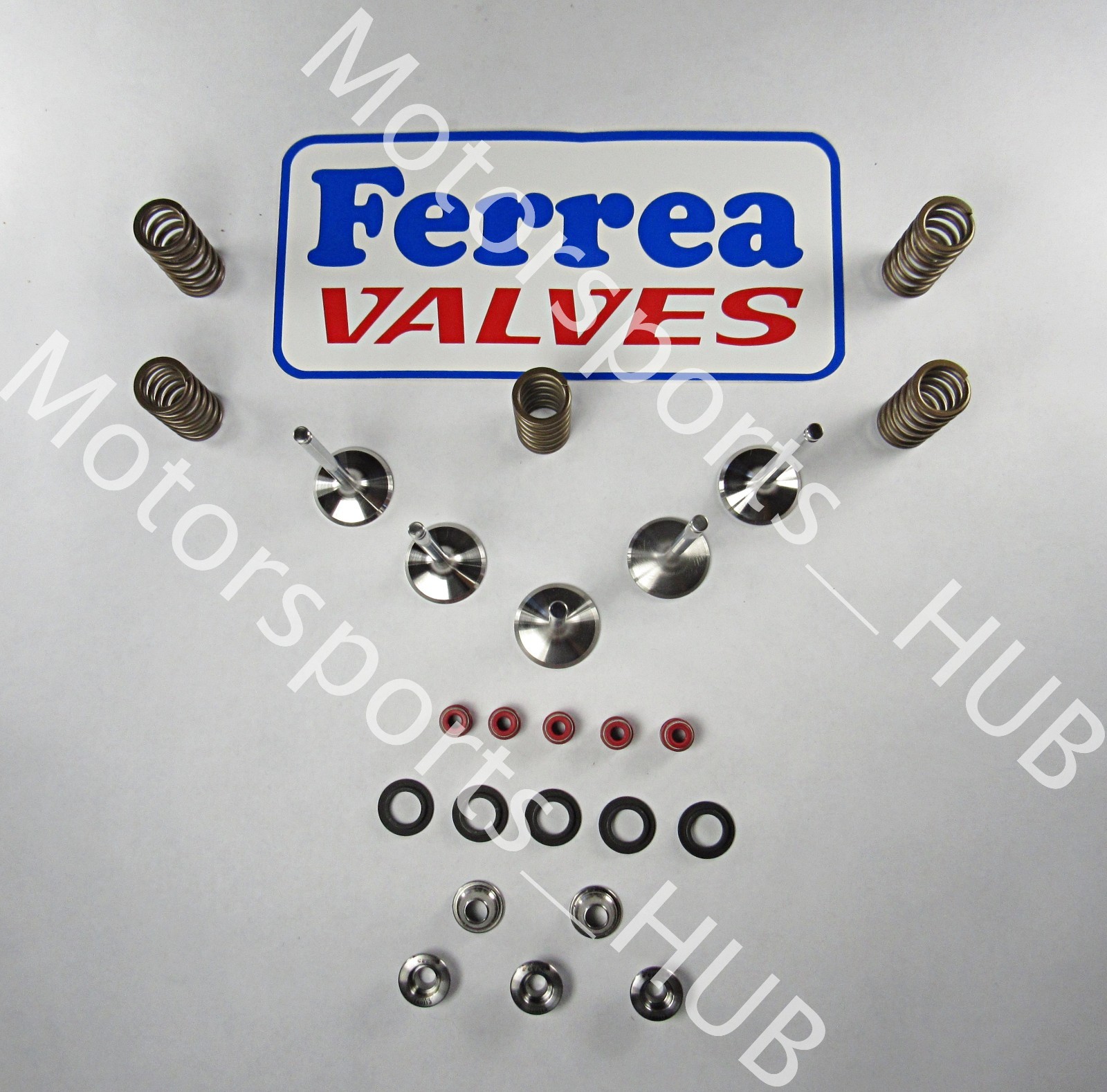 Yamaha YFZ450 YFZ 450 YFZ450R 450X Stock Ferrea Intake & Exhaust Valves Seals