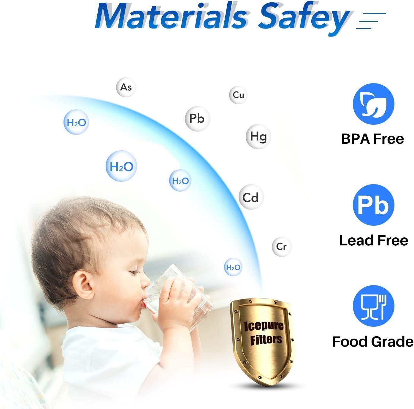 4 PACK Genuine Samsung DA97-17376B HAF-QIN/EXP REFRIGERATOR Water Filter US