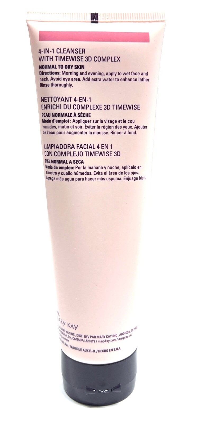 MARY KAY 4-IN-1 CLEANSER W/TIMEWISE 3D COMPLEX~217406~NORMAL TO DRY~NIB!