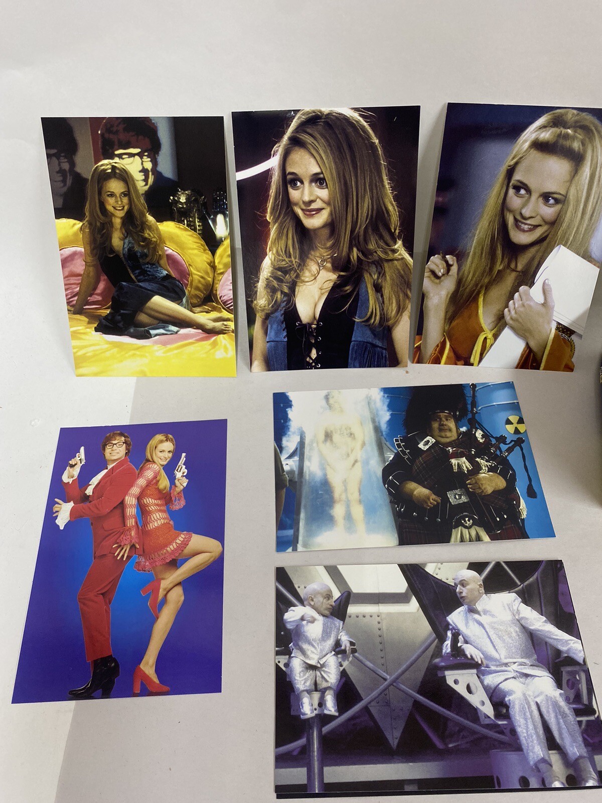 New 1999 Austin Powers Panini Wax Box Photo Cards 36 Sealed Packs 230135G