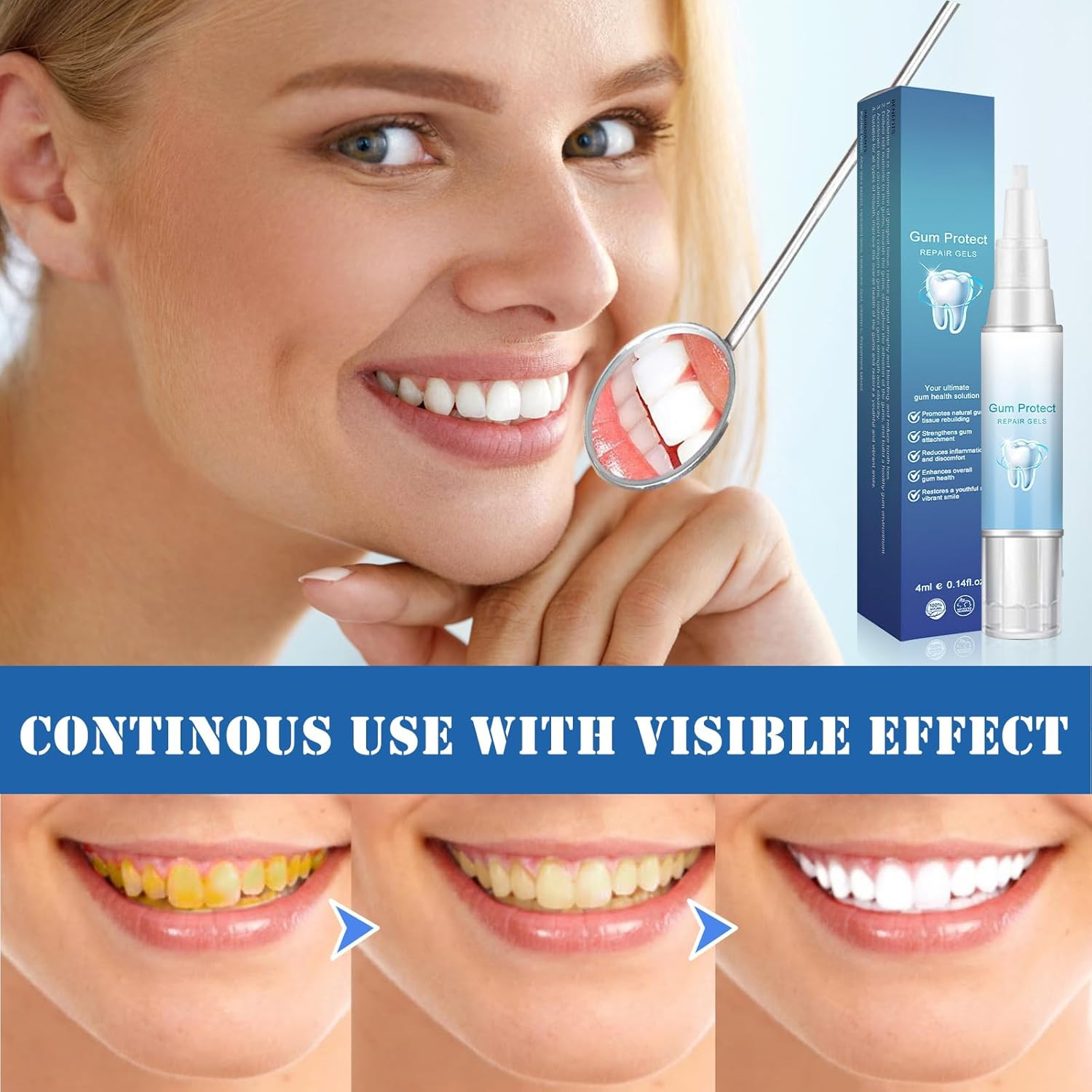 Neslemy™ Gum Shield Therapy Gel, Neslemy Gum Gel, Dentizen Gum Therapy Gel, Teet