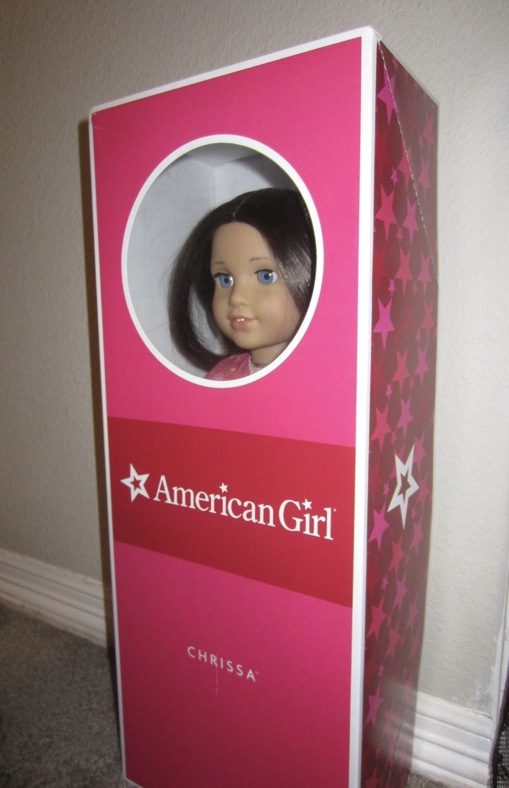 American Girl of The Year 2009 Chrissa Doll Retired with Book (read description)