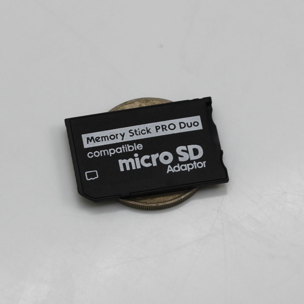Memory Stick Pro Duo Adapter Converter Camera PSP Micro SD SDHC TF Card Reader