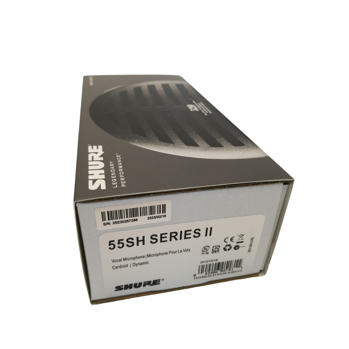 55SH Microphone Vintage Style Mic Series II Iconic Unidyne Dynamic Vocal Shure