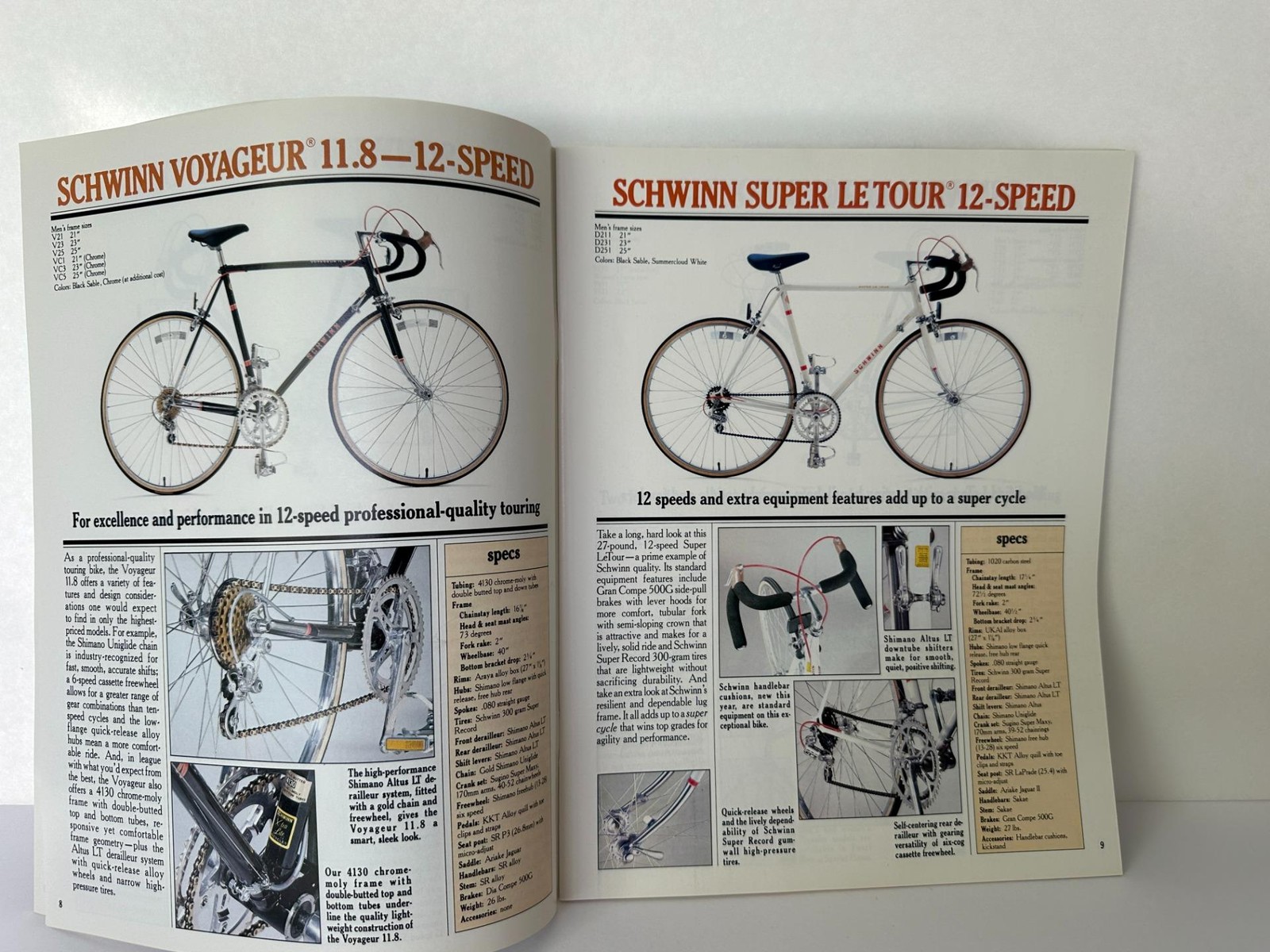 NOS original 1981 Schwinn Bicycle Full line CATALOG brochure Sting BMX