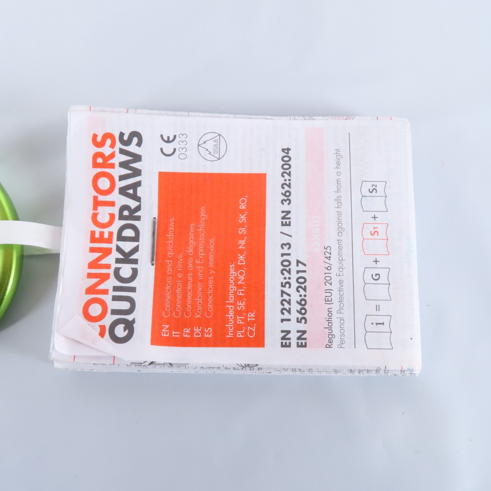 #2C446 OVAL ALUMINUM CARABINER TRIPLE ACTION LOCK L'EEKHOORN by CLIMBING TECHNOL