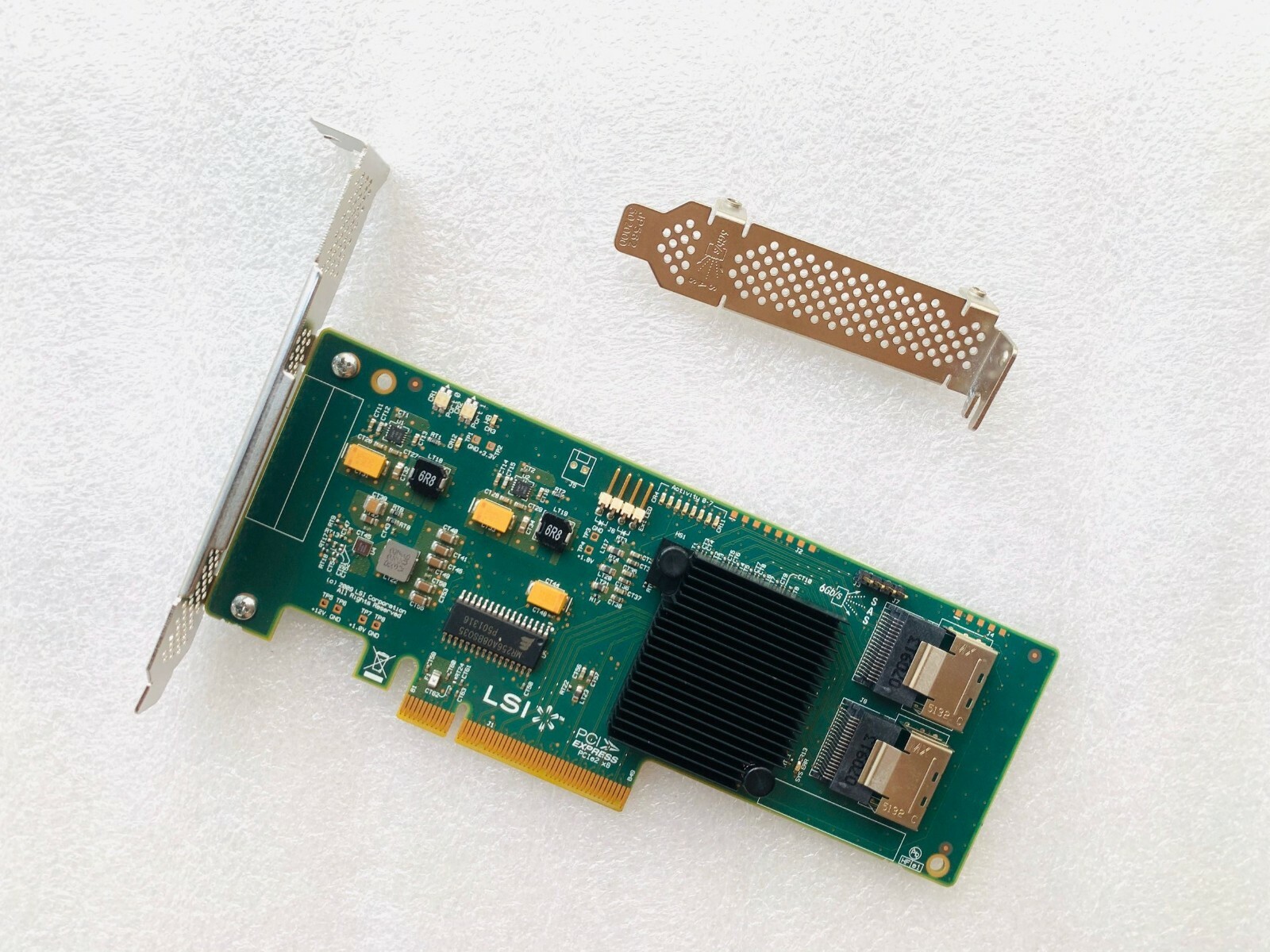 Genuine LSI SAS2008 6Gbps SAS HBA LSI 9211-8i P20 IT Mode ZFS FreeNAS unRAID US