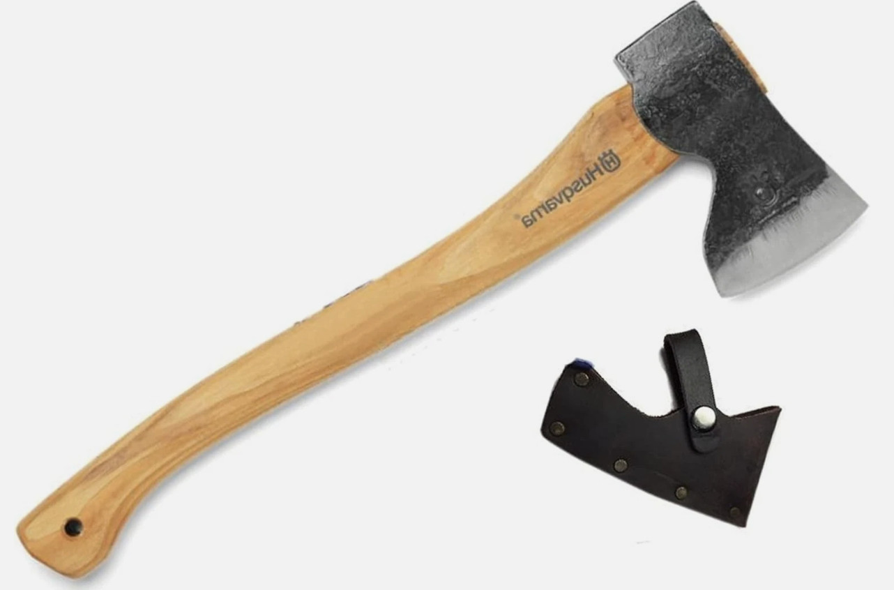 Husqvarna 20 in. Wooden Curved Carpenter Axe - 596271201