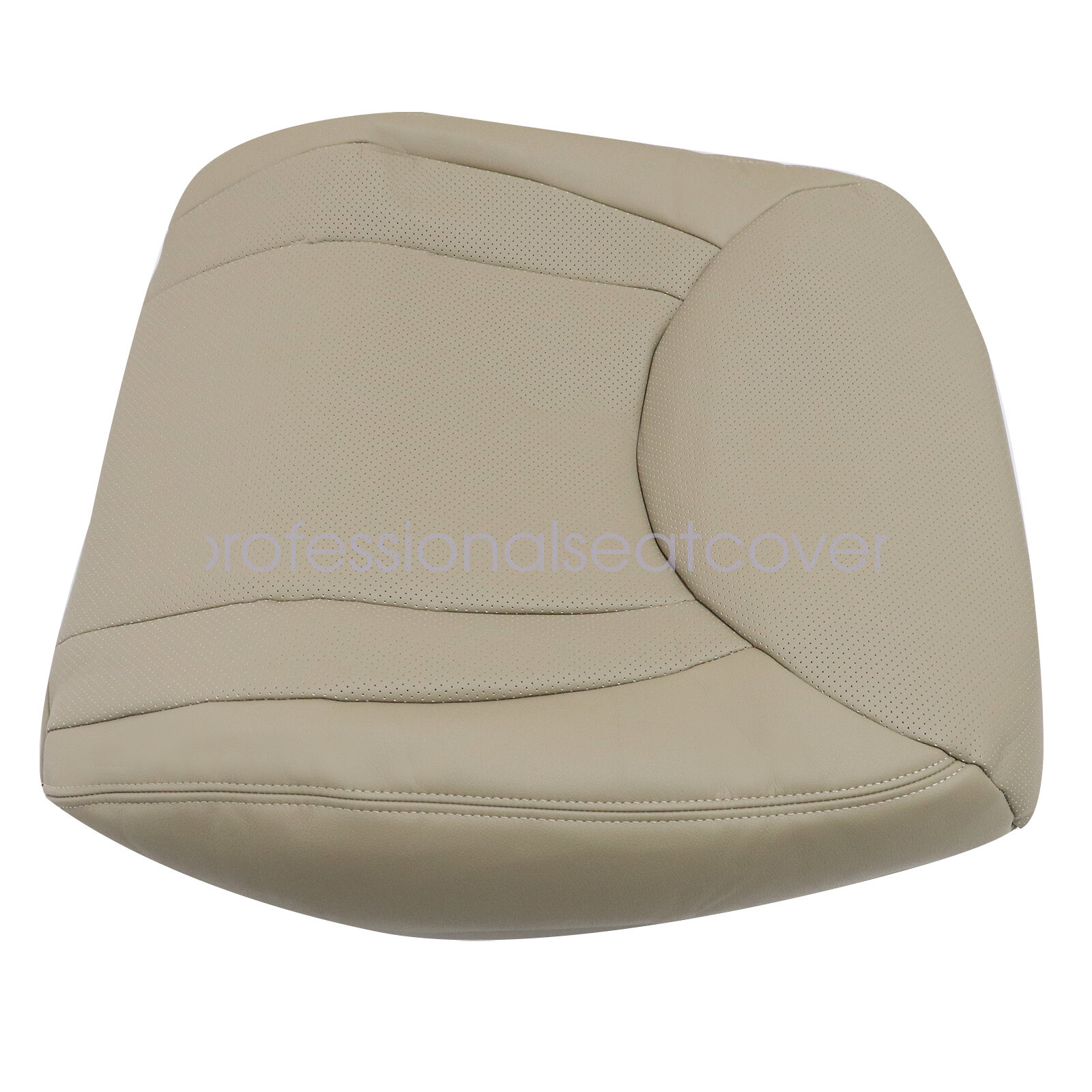 Driver & Passenger Leather Seat Cover Tan For 2001 to 2006 Lexus LS430