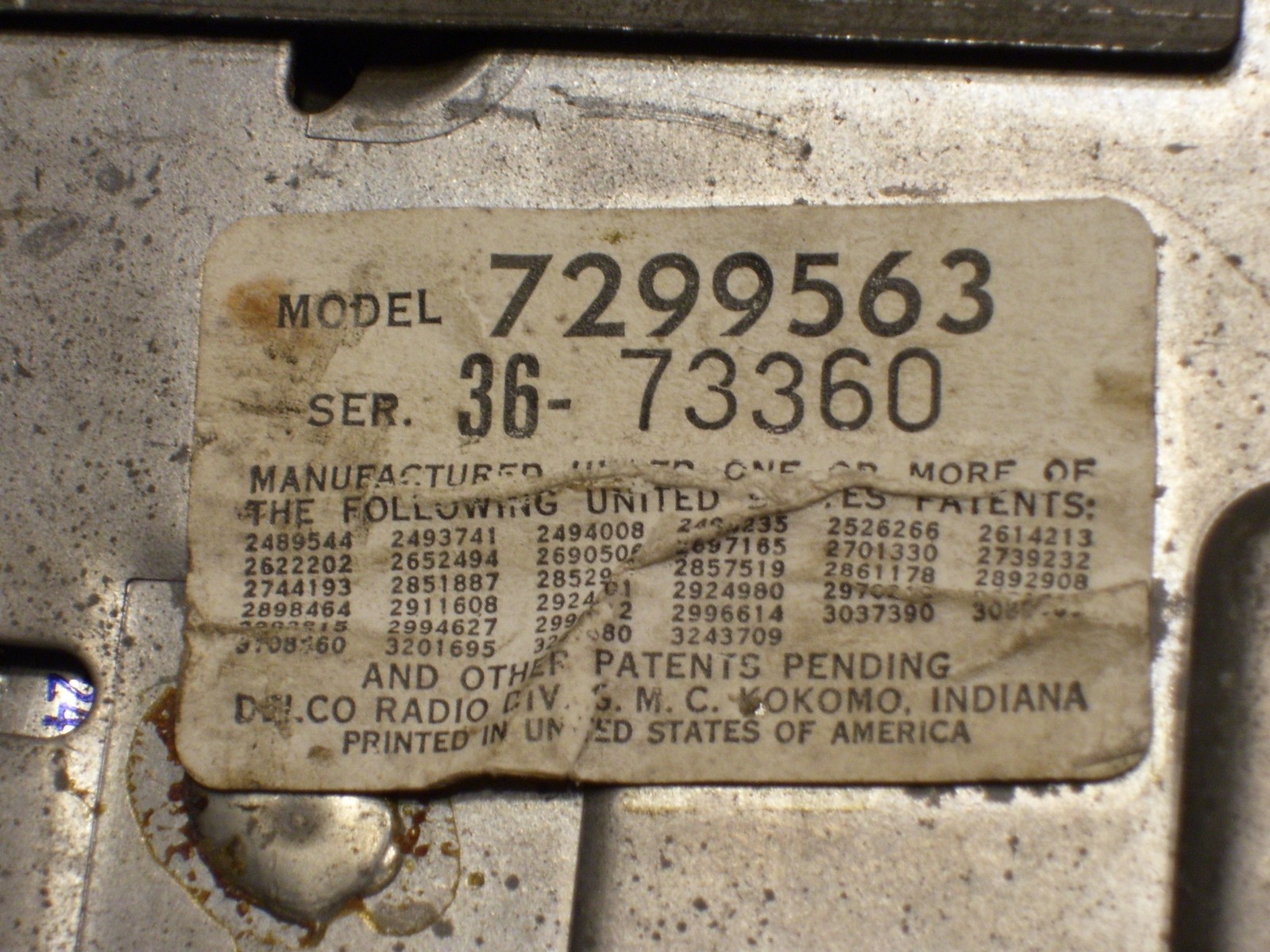 66 67 1966 1967 Oldsmobile F-85 442 Good Working radio & warranty