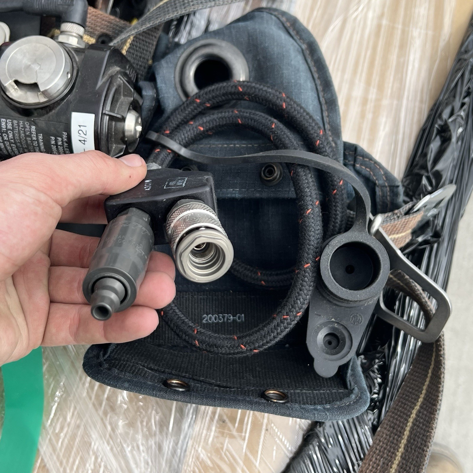 Quantity of 18 Scott NXG7 Pressure-Demand Self Contained Breathing Apparatus