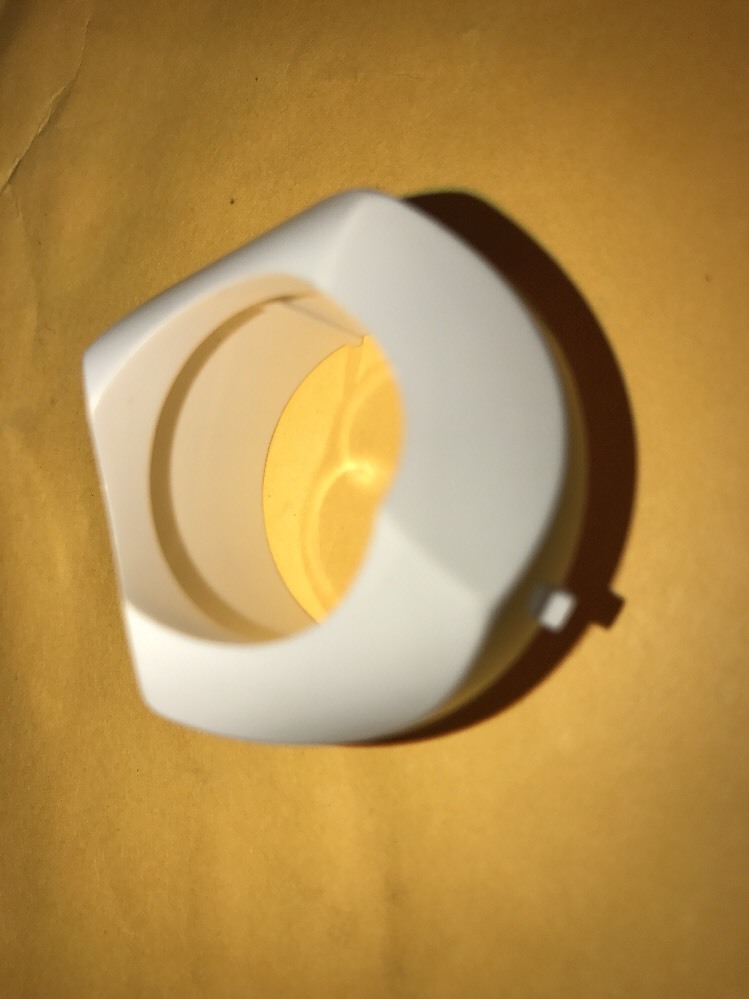 Jacuzzi Whirlpool Bath - On off Air Actuator Bezel Sleeve (White) - 8247940